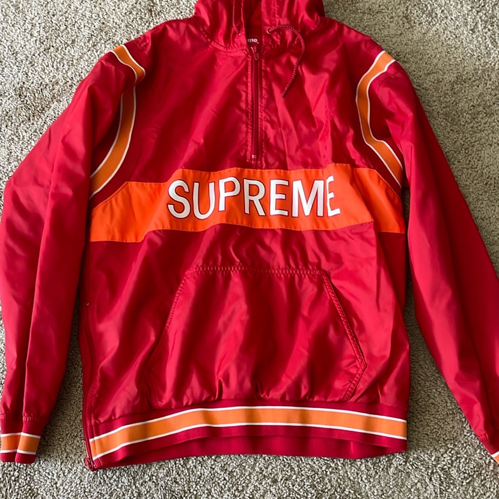 supreme quarter zip!